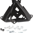 Load image into Gallery viewer, Works Connection Radiator Brace Set - Black - Yamaha - Main Product View