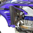 Load image into Gallery viewer, Works Connection Radiator Brace Set - Black - Yamaha - Side View