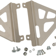 Load image into Gallery viewer, Works Connection Radiator Brace Set - Silver - Honda - Main Product View