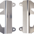 Load image into Gallery viewer, Works Connection Radiator Brace Set - Silver - Honda - Main Product View