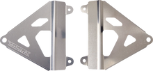 Load image into Gallery viewer, Works Connection Radiator Brace Set - Silver - Honda - Main Product View