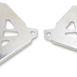 Load image into Gallery viewer, Works Connection Radiator Brace Set - Silver - Kawasaki - Main Product View