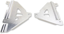 Load image into Gallery viewer, Works Connection Radiator Brace Set - Silver - Kawasaki - Main Product View