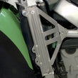 Load image into Gallery viewer, Works Connection Radiator Brace Set - Silver - Kawasaki - Main Product View