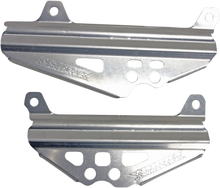 Load image into Gallery viewer, Works Connection Radiator Brace Set - Silver - Suzuki - Main Product View