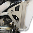 Load image into Gallery viewer, Works Connection Radiator Brace Set - Silver - Yamaha - Side View