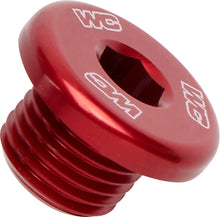 Load image into Gallery viewer, Works Connection Radiator Drain Plug - Red - Honda/Kawasaki - Main Product View