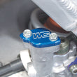 Load image into Gallery viewer, Works Connection Rear Billet Brake Cover - Blue - Yamaha - Main Product View
