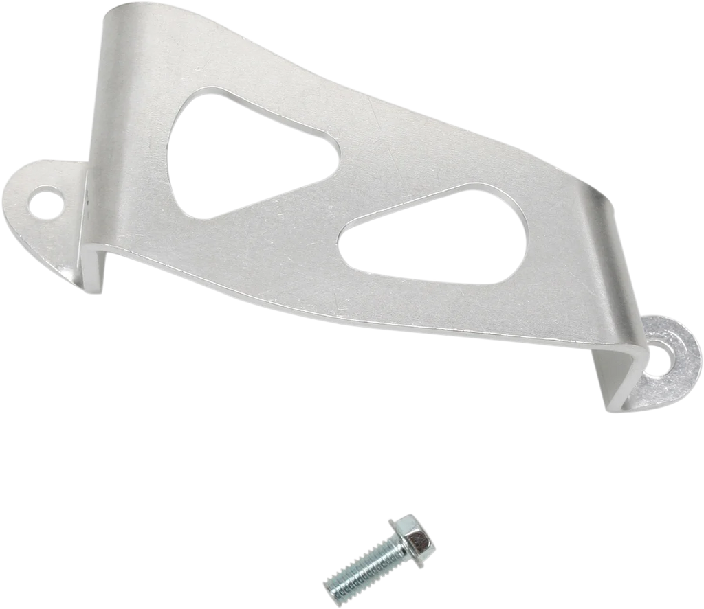 Works Connection Rear Caliper Guard fits Honda CR / Honda CRF - Side View