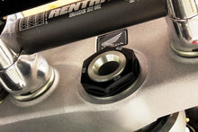 Load image into Gallery viewer, Works Connection Steering Stem Nut - Black - Honda - Side View