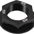 Load image into Gallery viewer, Works Connection Steering Stem Nut - Black - Yamaha - Main Product View