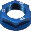 Load image into Gallery viewer, Works Connection Steering Stem Nut - Blue - Yamaha - Main Product View