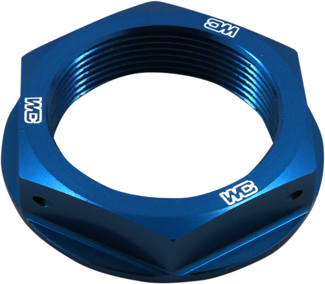 Works Connection Steering Stem Nut - Orange - KTM - Side View