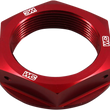 Load image into Gallery viewer, Works Connection Steering Stem Nut - Orange - KTM - Back View