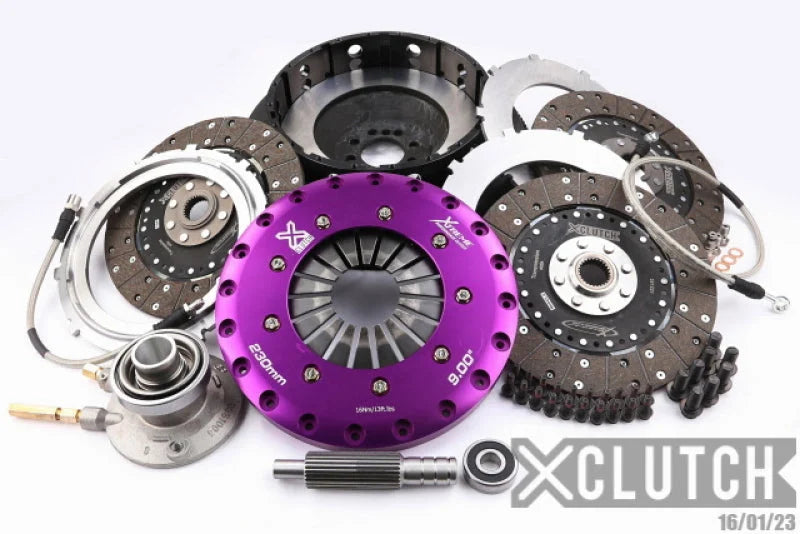 XClutch 09-15 Cadillac CTS V 6.2L 9in Triple Solid Organic Clutch Kit