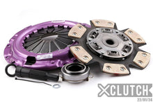 Load image into Gallery viewer, XClutch 94-00 Mitsubishi FTO Base 2.0L Stage 2 Sprung Ceramic Clutch Kit - Side View