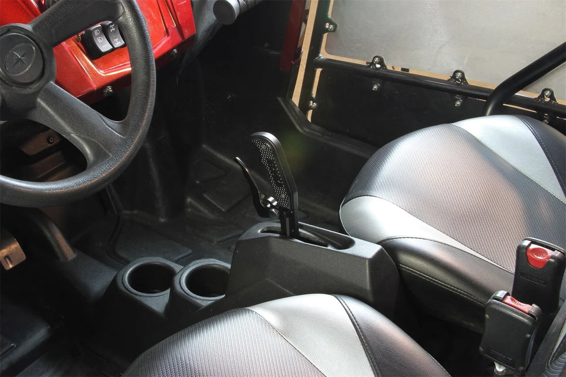 XDR 2008-2014 Polaris RZR 800 models without a factory console shift boot. 81126 - Detail View