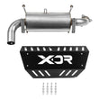 Load image into Gallery viewer, XDR XDR Off-Road Competition Exhaust 7522 - Back View