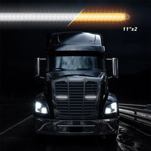 Load image into Gallery viewer, XK Glow 11In Switchback Grill Lights with Start-up Animation &amp; Sequential Turn Signals - Additional View 5