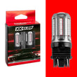 Load image into Gallery viewer, XK Glow 2pc Red 3156 Auto Bulb - Side View