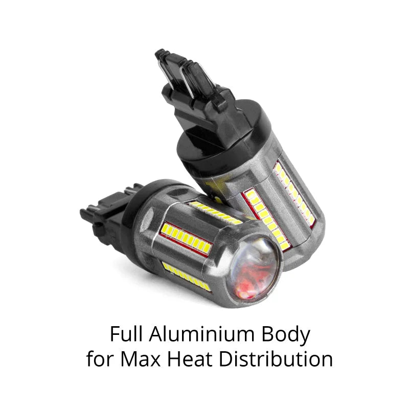 XK Glow 2pc White 3156 Auto Bulb - Detail View