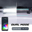 Load image into Gallery viewer, XK Glow 30in Offroad Light Bar w/ RGBW Chasing DRL &amp; App Control - Side View