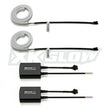 Load image into Gallery viewer, XK Glow 36inch - 2pc Sequential Switchback LED Strip Kit DRL Turnsignal for Headlights - Side View