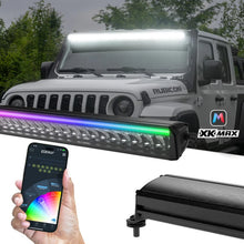 Load image into Gallery viewer, XK Glow 40in Offroad Light Bar w/ RGBW Chasing DRL &amp; App Control - Main Product View