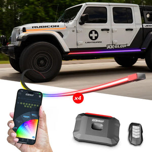 XK Glow Addressable Accent Light Strip Kit For Jeep - Case of 20 - Main Product View