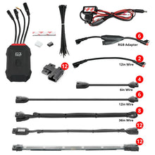 Load image into Gallery viewer, XK Glow Addressable LED Motorcycle Accent Light Kits Advanced XKalpha App Controlled - Main Product View