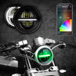 Load image into Gallery viewer, XK Glow Black Bezel 5.75in XKchrome LED headlight - Main Product View
