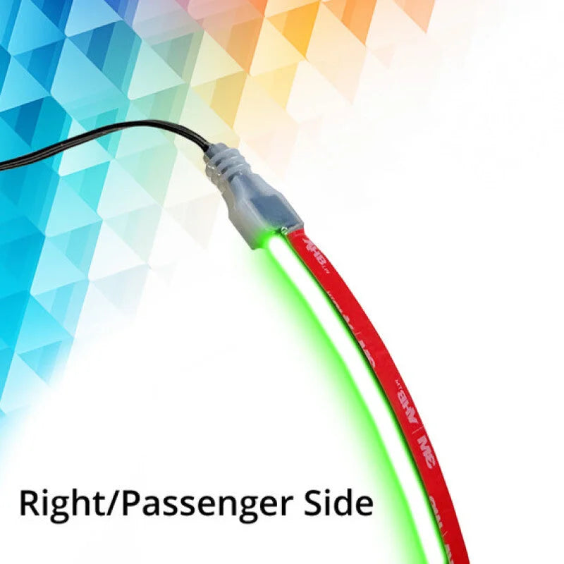 XK Glow Body Gap Strip - 36in Right - Side View