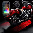 Load image into Gallery viewer, XK Glow Curb FX Bluetooth XKchrome App Waterproof LED Projector Welcome Light Angel Wing Style 2pc