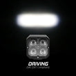 Load image into Gallery viewer, XK Glow Flush Mount XKchrome 20w LED Cube Light w/ RGB Accent Light - Driving Beam - Detail View