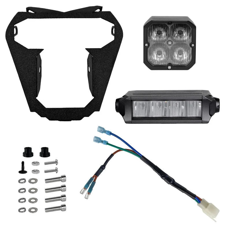 XK Glow KTM Dual Sport Headlight Kit - Detail View