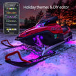 Load image into Gallery viewer, XK Glow LED Snowmobile Accent Light Kits XKchrome Smartphone App (Standard) - Main Product View