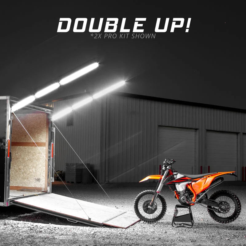 XK Glow Nite Stix Foldable Overhead Light System 3ft - Detail View