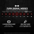Load image into Gallery viewer, XK Glow Pro Series MotoTurnz - 1156 Flat Style Rear - Main Product View