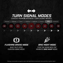 Load image into Gallery viewer, XK Glow Pro Series MotoTurnz - 1156 Flat Style Rear - Main Product View
