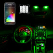 Load image into Gallery viewer, XK Glow RGB Festoon LED Panel XKchrome Bluetooth App Controlled Dome Bulb - Side View