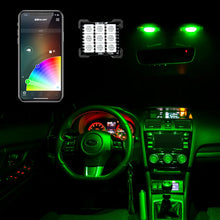 Load image into Gallery viewer, XK Glow RGB Festoon LED Panel XKchrome Bluetooth App Controlled Dome Bulb - Side View