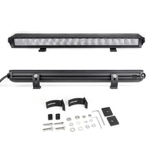 Load image into Gallery viewer, XK Glow Razor Light Bar Auxiliary High Beam Driving No Wire &amp; Switch 20in - Detail View