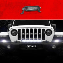 Load image into Gallery viewer, XK Glow Razor Light Bar Auxiliary High Beam Driving No Wire &amp; Switch 6in
