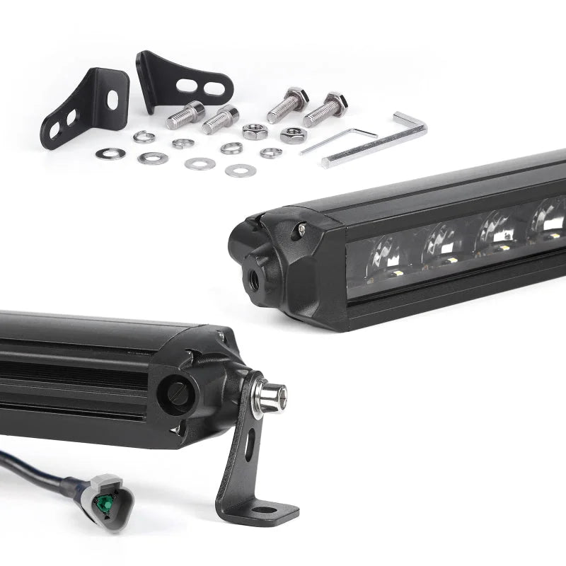 XK Glow Razor Light Bar Fog + Strobe No Wire & Switch 10in - Main Product View