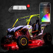 Load image into Gallery viewer, XK Glow Rock Light Advanced Kit w/ Dual-Mode Dash Mount Controller 8pc 6W LED - Side View