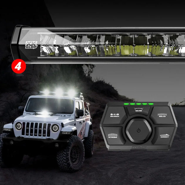 XKGLOW SAR360 Light Bar Kit Emergency Search and Rescue Light System...