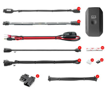 Load image into Gallery viewer, XK Glow Strip Million Color XKCHROME ATV/Motorcycle LED Accent Light Kit (14xPod + 12x10In) - Main Product View