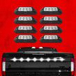 Load image into Gallery viewer, XK Glow Strobe Pod Lights w/ Traffic Modes Ultra Bright LEDs Multiple Modes + Solid On - White 8pc