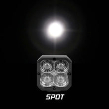 Load image into Gallery viewer, XK Glow XKchrome 20w LED Cube Light w/ RGB Accent Light - Spot Beam - Main Product View