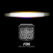 Load image into Gallery viewer, XK Glow XKchrome 20w LED Cube Light w/ RGB Accent Light Kit w/ Controller- Fog Beam 2pc - Main Product View